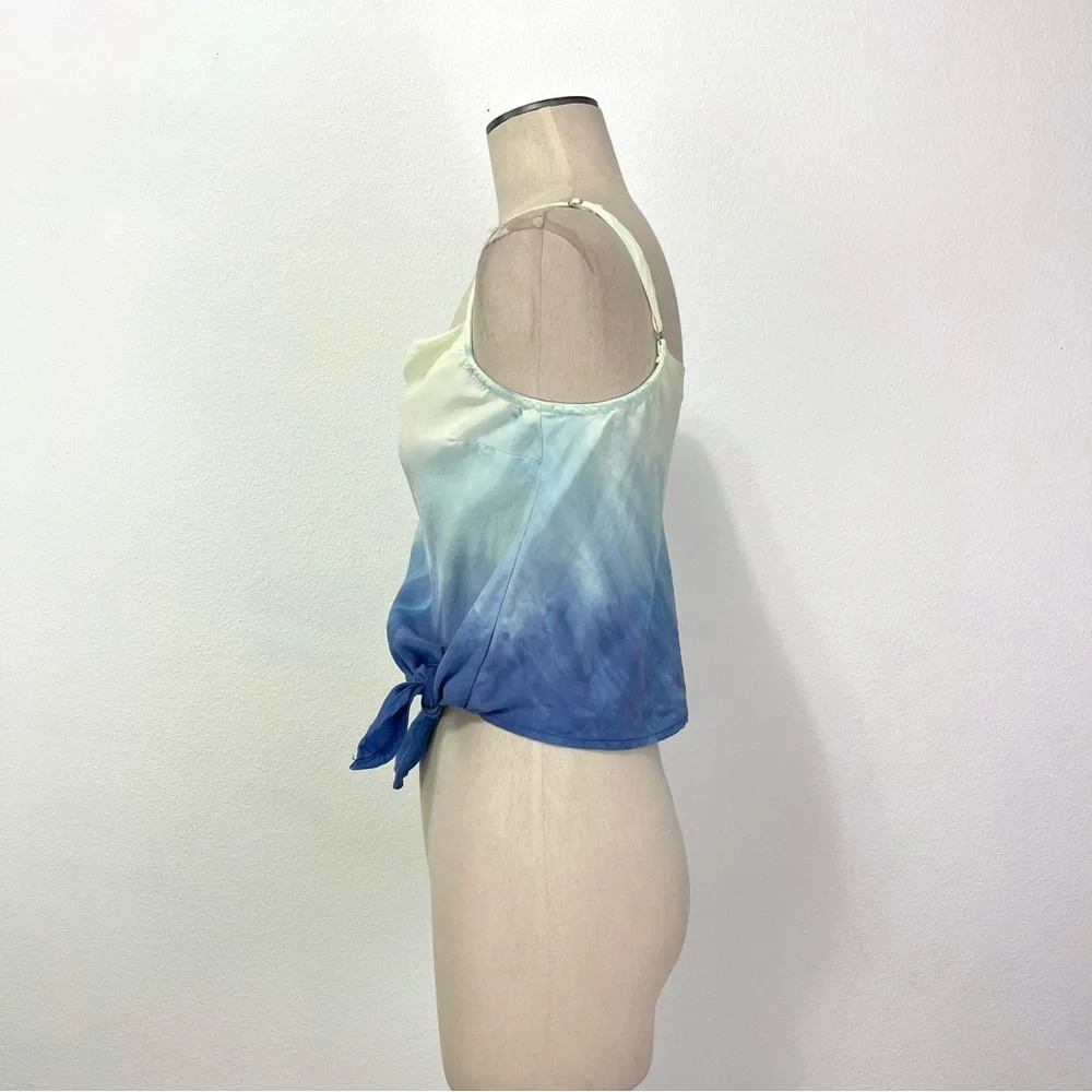 Bella Dahl- Bias Cowl Neck Cami in Sea Spray Size XS. - Picture 5 of 12